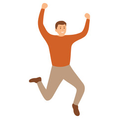 World Smile Day Illustration. Isolated on White Background. Vector Character