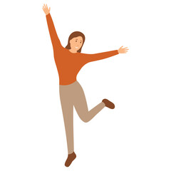 World Smile Day Illustration. Isolated on White Background. Vector Character