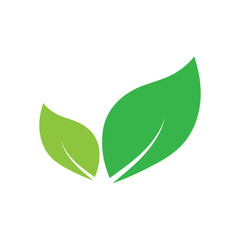 Leaf graphic design logo template
