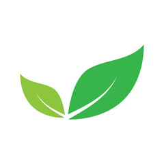Leaf graphic design logo template