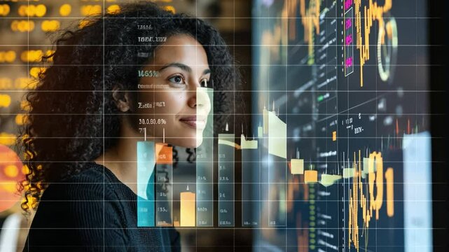 A woman economist explains the intersection of finance and blockchain, educating happy learners on its potential for global impac