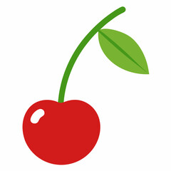 vector illustration of an cherry