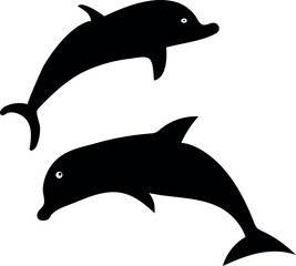 Dolphin Vector Graphic