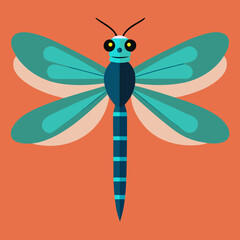 dragonfly vector illustration