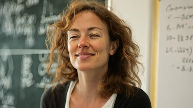 A woman mathematician teaches vector calculus, illustrating its real-world applications in fields like engineering and physics
