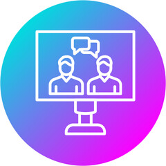 Digital Communication Icon