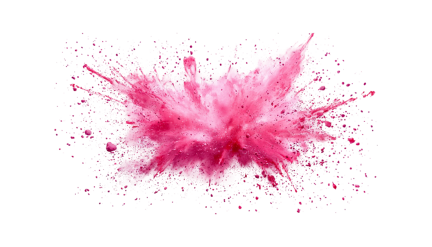 pink color burst png