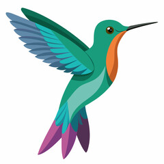 Fototapeta premium hummingbird in flight