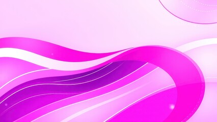 abstract purple background with curved lines and bubbles, 
