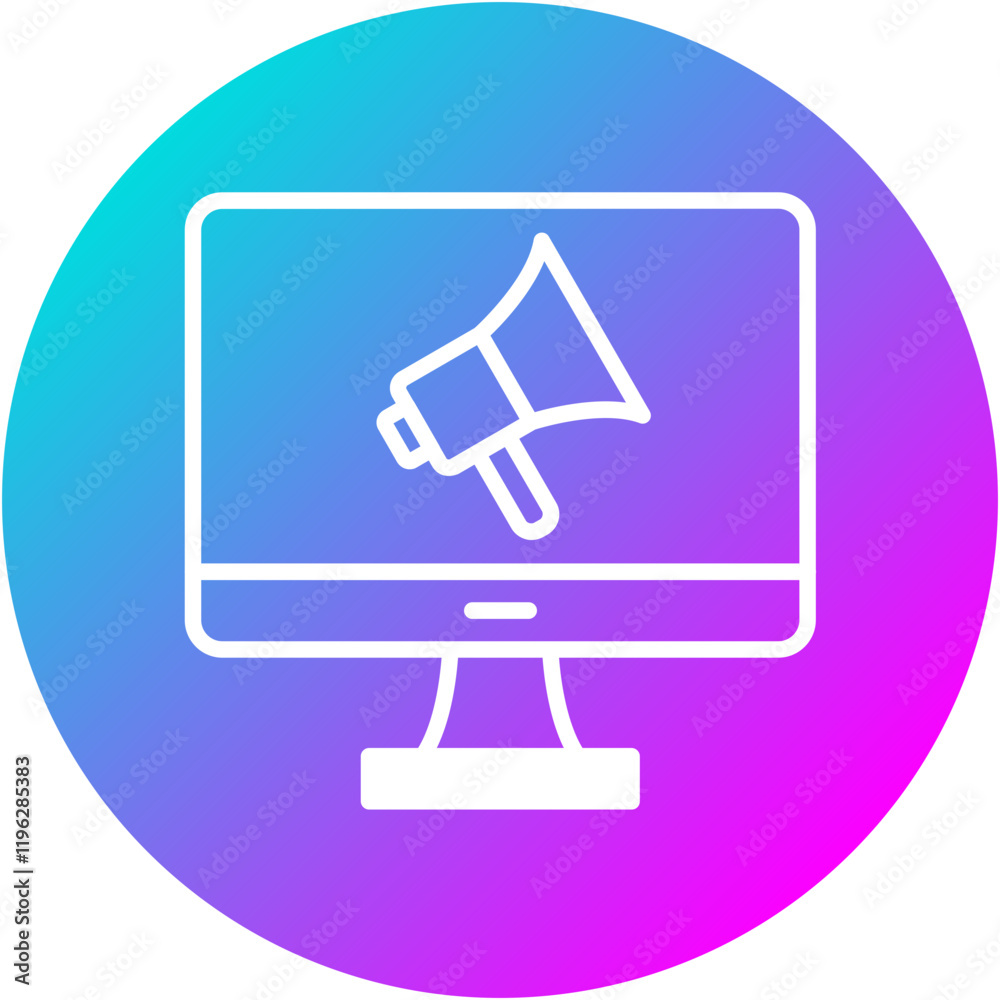 Canvas Prints Marketing Icon