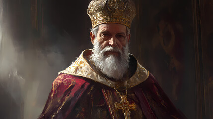 Wilhelm of brandenburg-ansbach, the last archbishop of riga. Willowbloom. Illustration