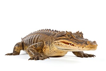 Naklejka premium Alligator reptile animal lizard.