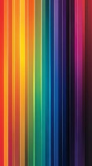 Obraz premium Vibrant vertical stripes of color spectrum