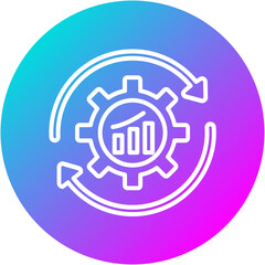 Continuous improvement Icon