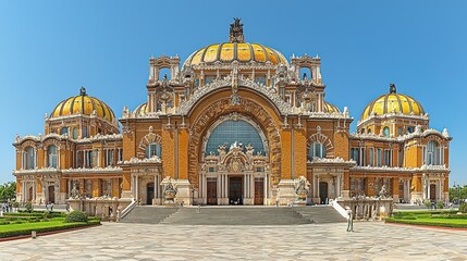 The Majestic Szechenyi Thermal Baths in Budapest, Hungary: A Stunning Architectural Masterpiece