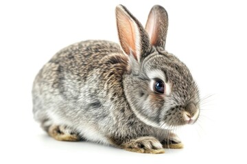 Easter grey bunny animal mammal rodent.