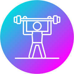Weightlifting Icon