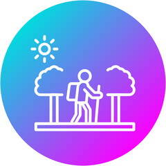Nature Walk Icon