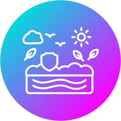 Ocean Conservation Icon