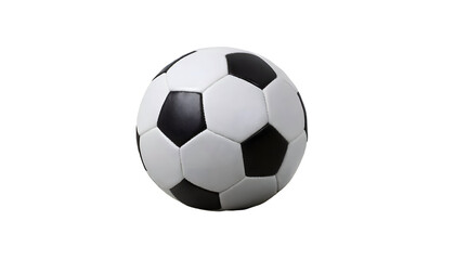 soccer ball 3D isolated.png transparent background.