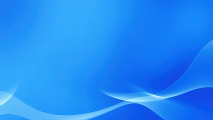 Fototapeta premium a blue background with a wave of light coming from it