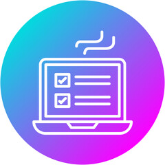 Smoke Testing Icon