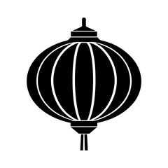 Simple Chinese Lantern Icon