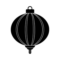 Simple Chinese Lantern Icon