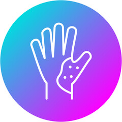 Obraz premium Burn Icon