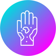 Obraz premium Rash Icon