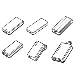 Power bank vector illustration