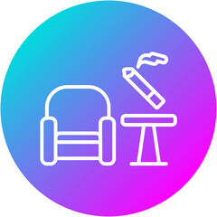 Smoking Lounge Icon