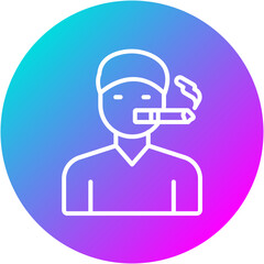 Tobacco Addiction Icon