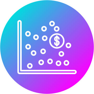 Scatter Plot Icon