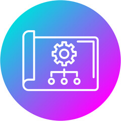 Engineering Diagram Icon