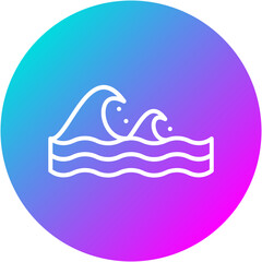 Sea Waves Icon