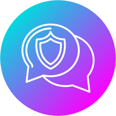 Secure communication Icon