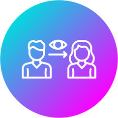 Fototapeta premium First Impressions Icon