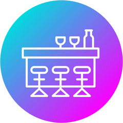 Bar Counter Icon