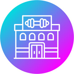 Fitness Center Icon