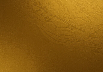 A luxurious, flowing texture of shimmering gold fabric with soft, undulating folds