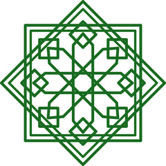 Islamic Mandala Art Design
