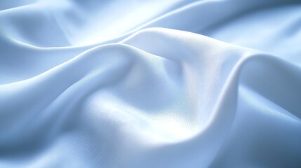 Obraz premium 45.A close-up shot of a white menâ€™s shirt, showcasing its crisp, clean fabric and subtle texture. The focus is on the shirt's neckline, collar, and top button, with the background blurred for