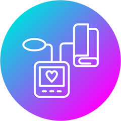 Blood Pressure Monitor Icon
