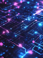 Obraz premium abstract technology background