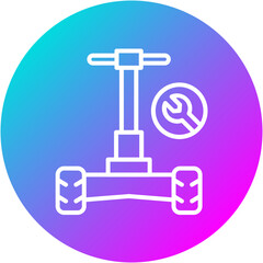 Hoverboard Repair Icon