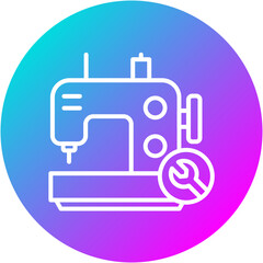 Sewing Machine Repair Icon