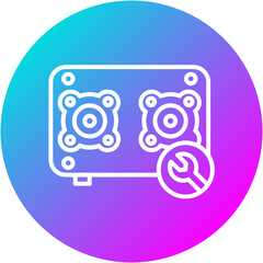 Subwoofer Repair Icon