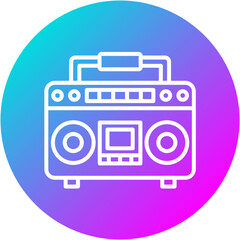 Ghetto Blaster Icon
