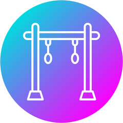 Pull Up Bar Icon